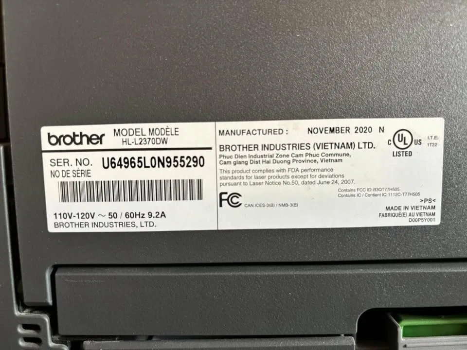 Brother Monochrome Laser Printer - photo 3