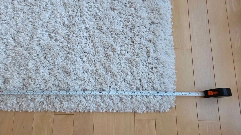 White Rug - high pile, ~5x8 - photo 4