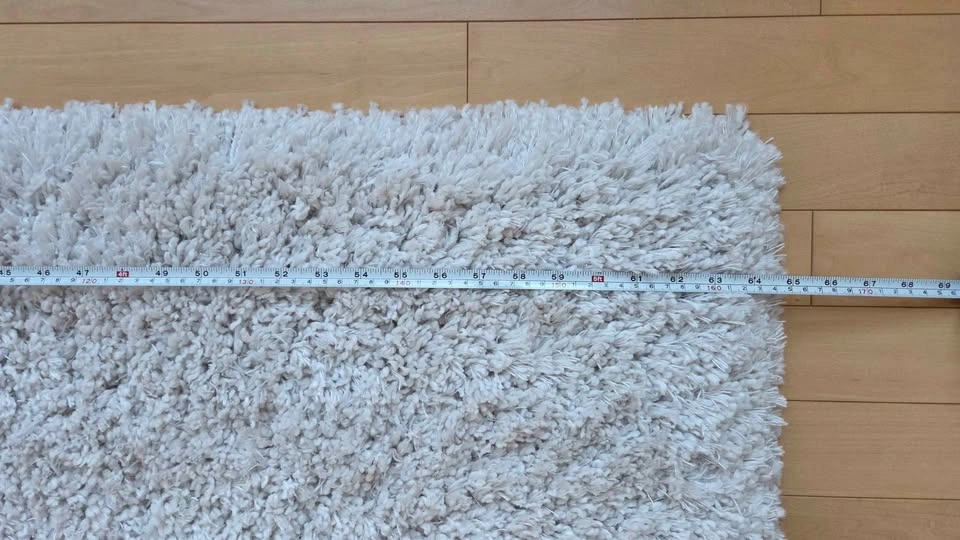 White Rug - high pile, ~5x8 - photo 5