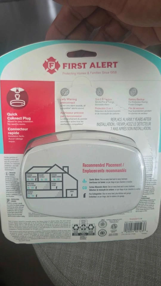 First Alert Smoke & Carbon Monoxide Alarm - photo 3