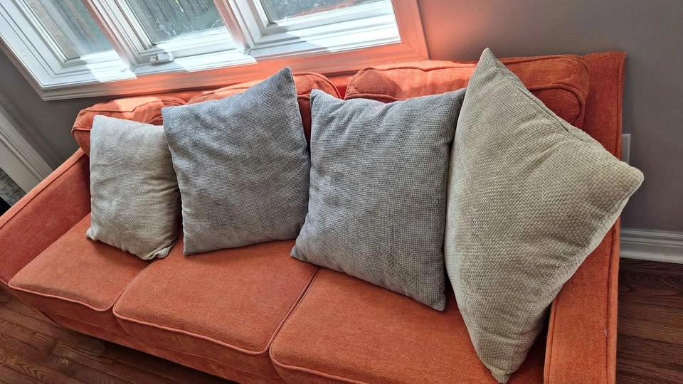 Cushions, pillows