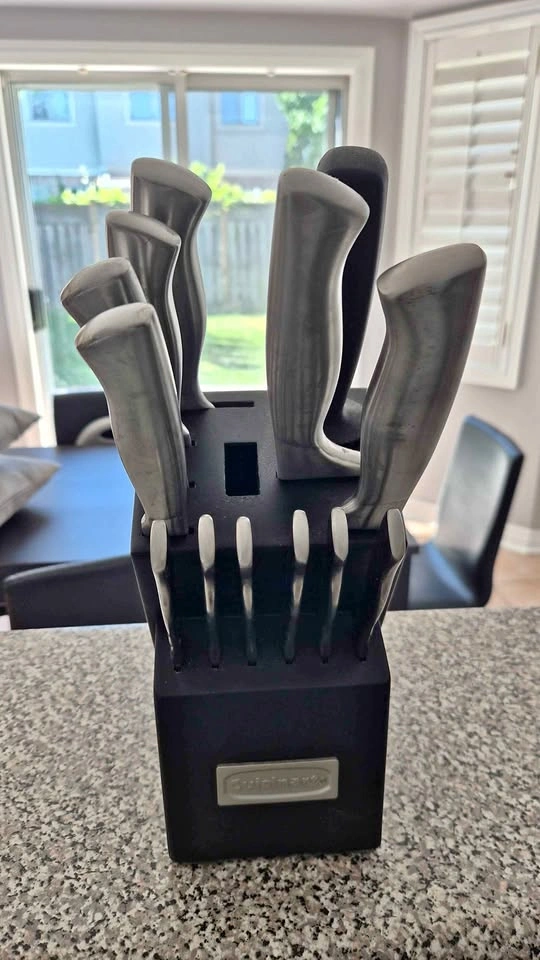 CUISINART 15-Piece Graphix Collection Cutlery Knife Block Set
