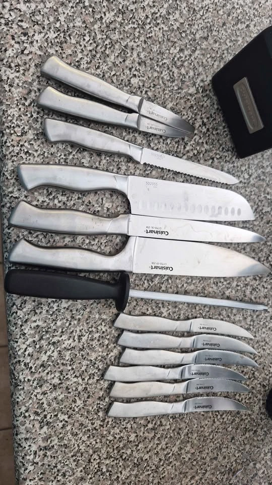 CUISINART 15-Piece Graphix Collection Cutlery Knife Block Set - photo 2