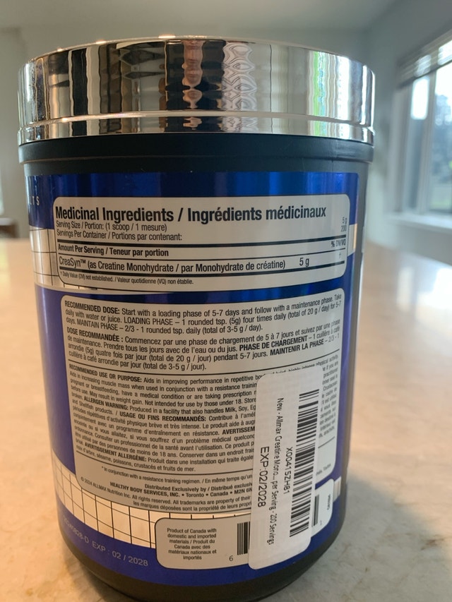 Unopened Creatine - photo 2