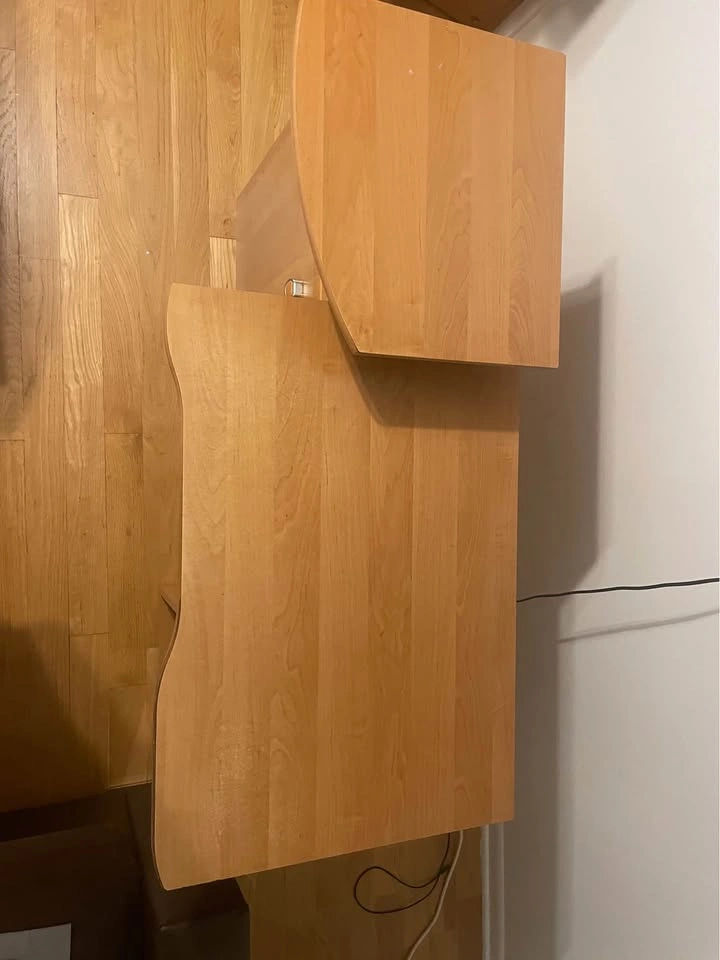 Wood desk - photo 4