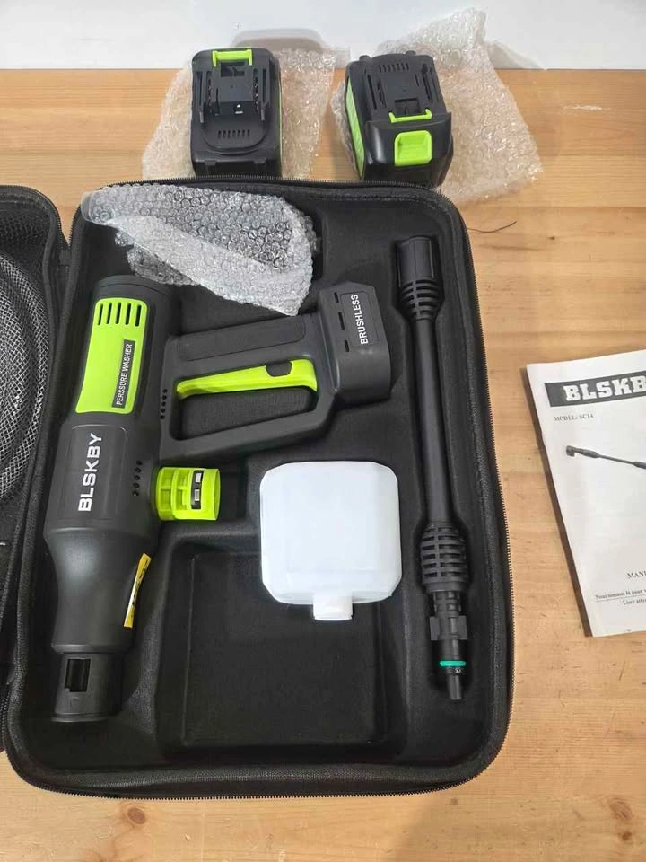 Cordless Pressure Washer with 2 Batteries - photo 2