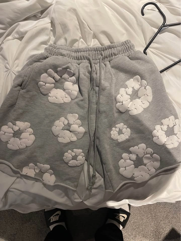 Denim tears grey shorts