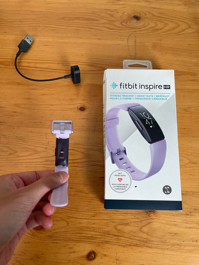 Inspire HR Fitbit purple - photo 3