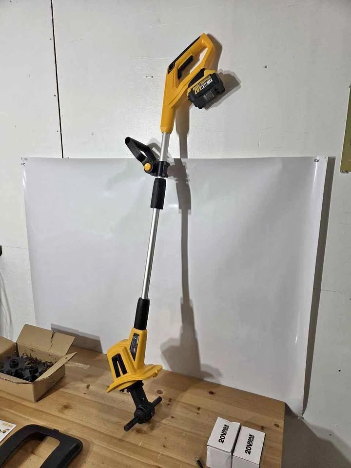 Alloyman 20V Cordless Garden Tiller Cultivator