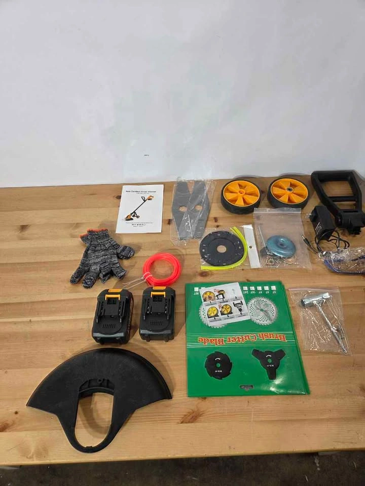 Cordless Brushless Weed Wacker with Wheel - photo 3