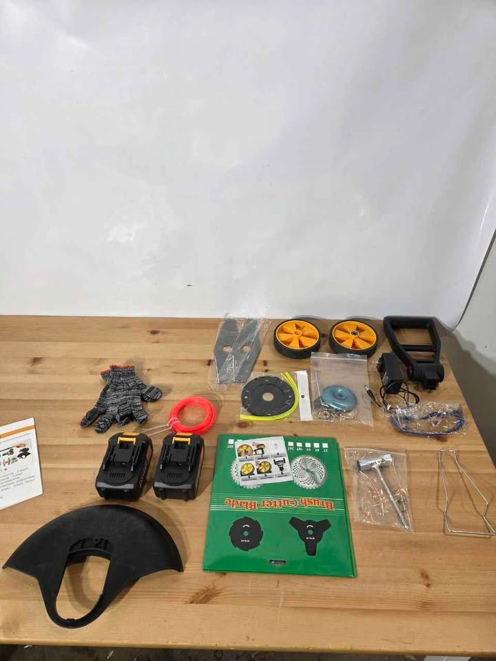 Cordless Brushless Weed Wacker with Wheel - photo 5