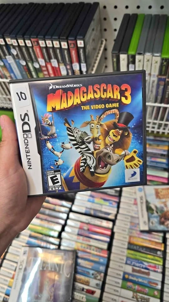 Madagascar 3 DS game