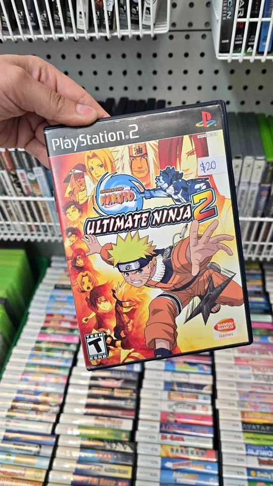 Naruto Ultimate Ninja 2 PS2 game