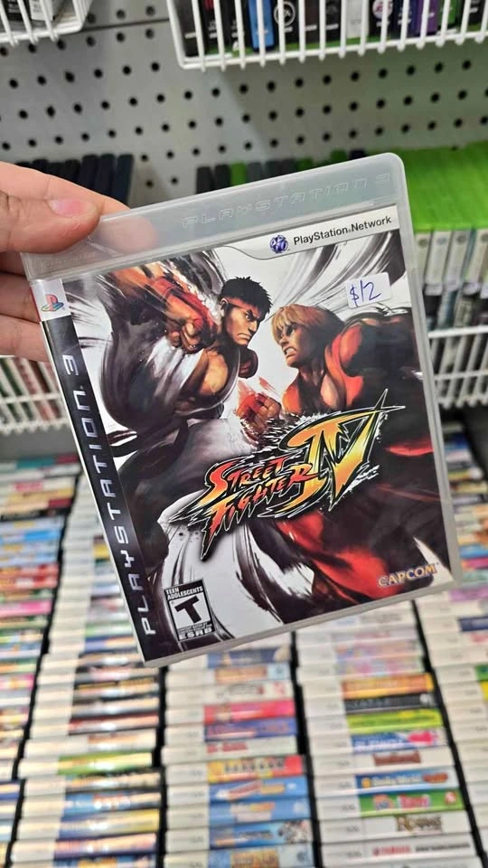 Street Fighter 4 ps3 game