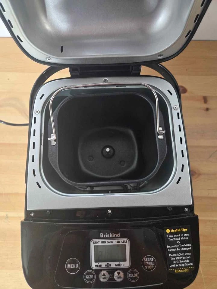 Briskind Compact Bread Maker Machine 19-in-1 - photo 4
