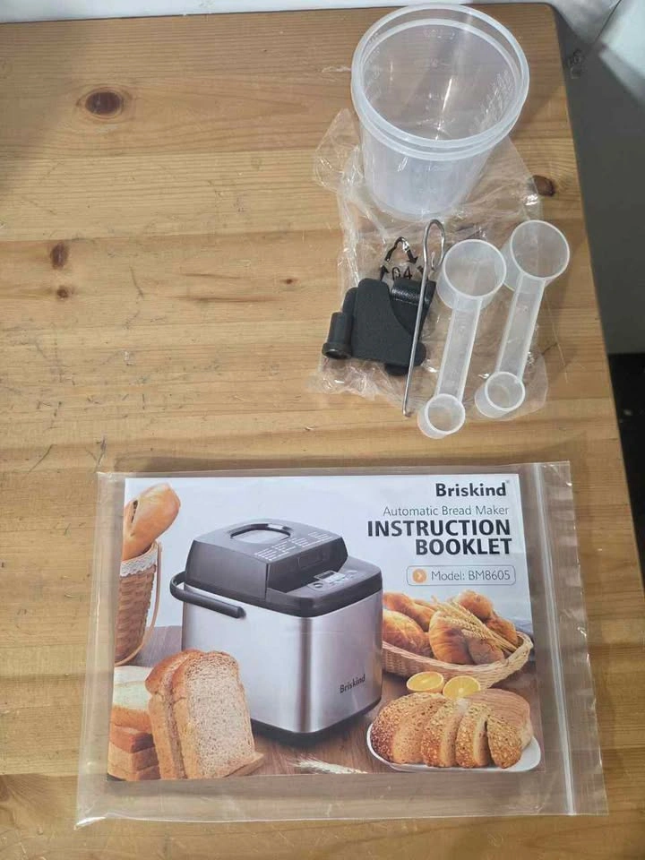 Briskind Compact Bread Maker Machine 19-in-1 - photo 5