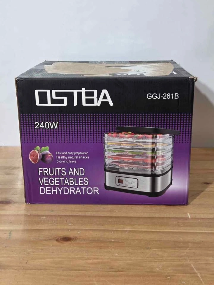 OSTBA 5-Tray Food Dehydrator Machine with Timer - photo 2