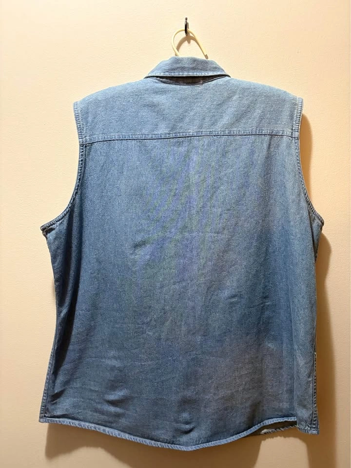 Vintage Disney Sleeveless Denim Top - photo 2