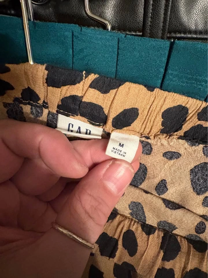 Gap Leopard Animal Print Midi Skirt - photo 4