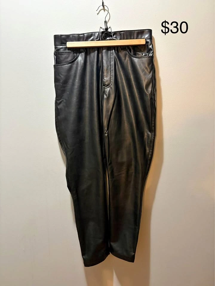 Abercrombie & Fitch Vegan Leather Pants