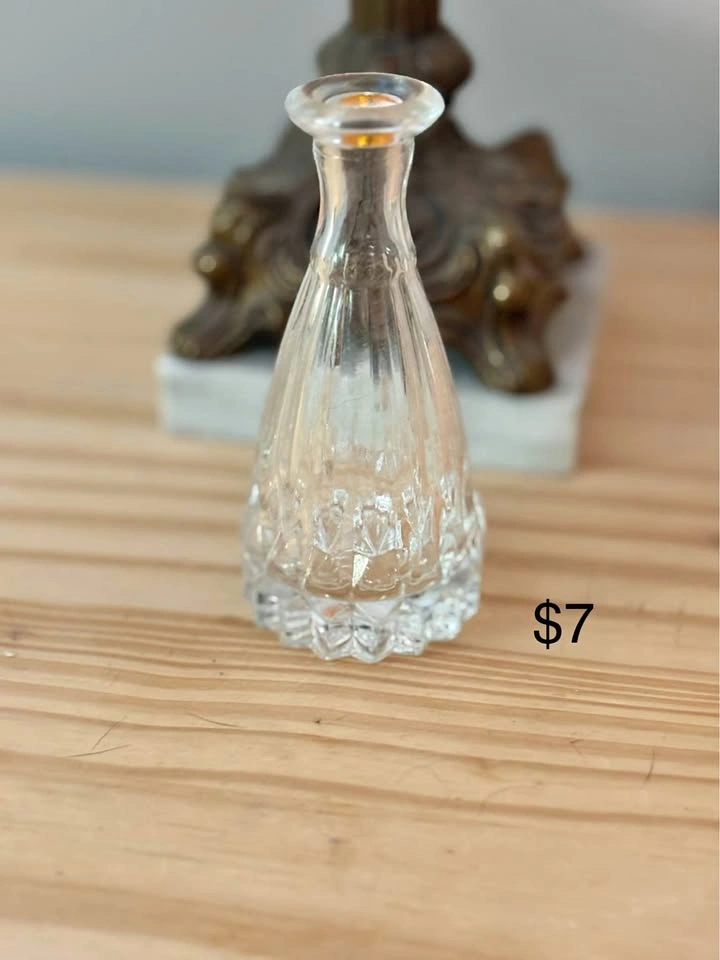 Small Glass Vase Bottle