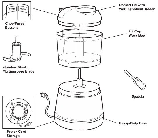 KitchenAid Food Processor - Empire Red - photo 3
