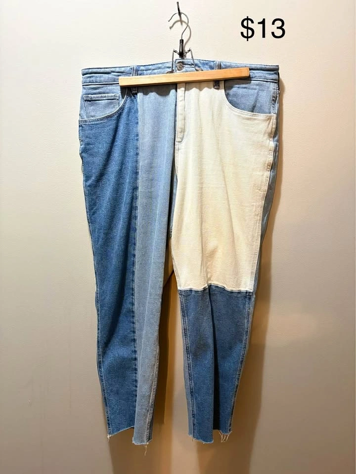 Hollister Patchwork Jeans
