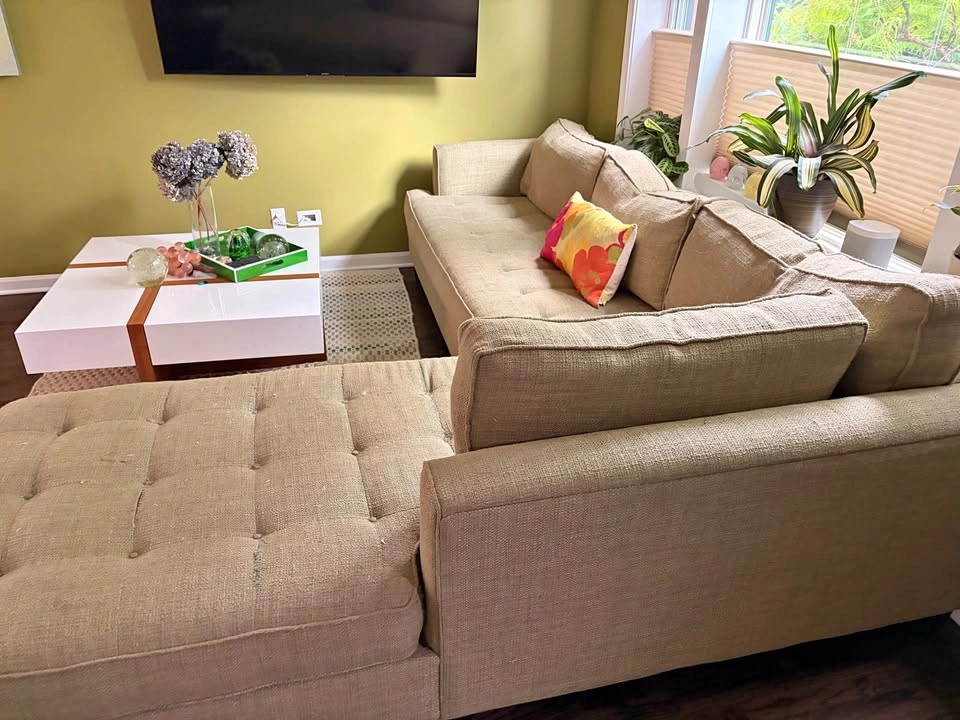 Custom Tufted Walter E. Smithe Sectional
