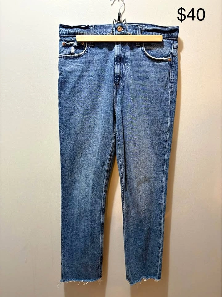 Gap Cheeky Straight Sky High Jeans