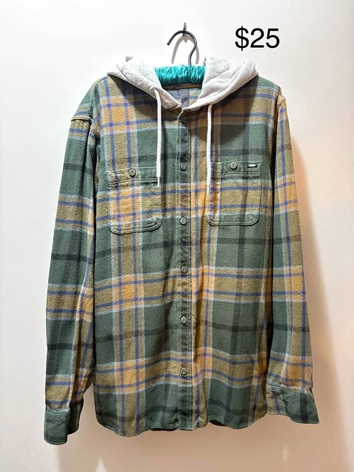 Vans Hooded Flannel