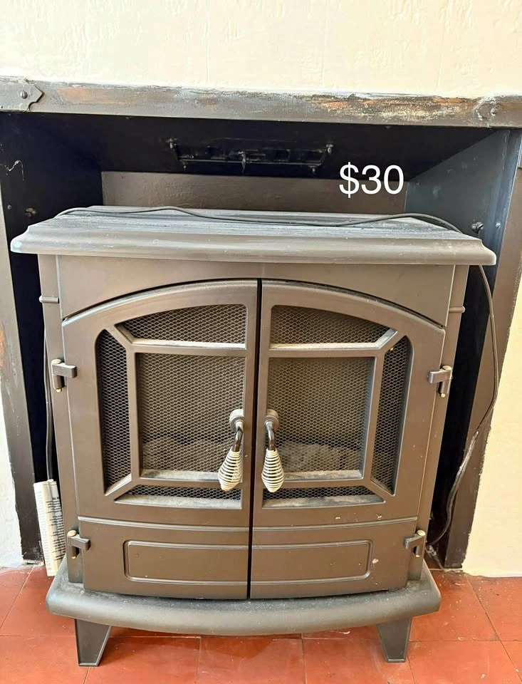 Fake Fireplace Space Heater