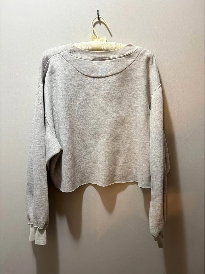 Vintage Flintstones Cropped Sweatshirt - photo 2