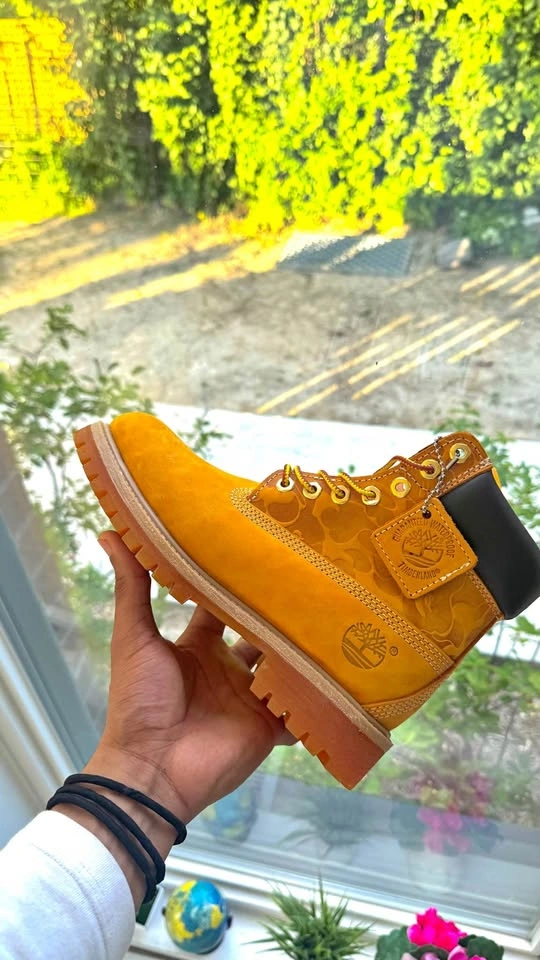 Authentic Timberland x BAPE 6-Inch Premium Waterproof Boots