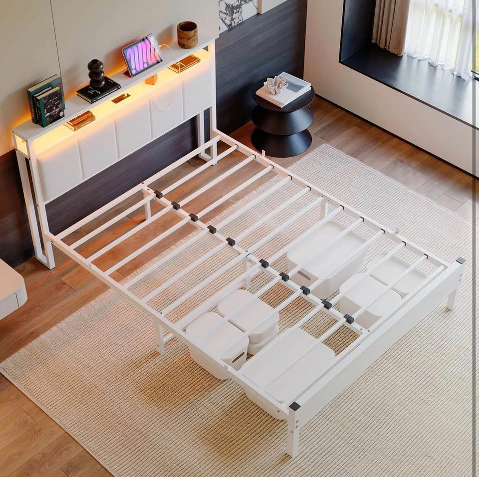 MOVING SALE QUEEN SIZE BED FRAME BRAND NEW ADJUSTABLE LED - photo 4