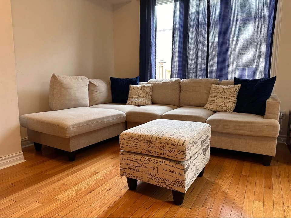 Sectional Sofa with Chaise and Ottoman - photo 2