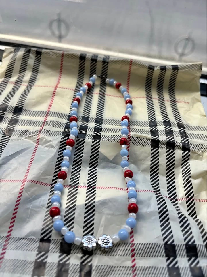 Handmade crystal necklace & bracelets