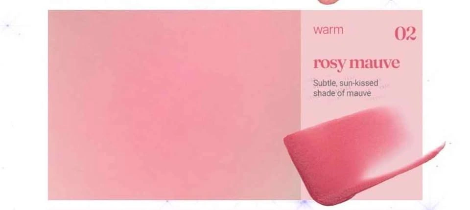Warm Rosy Blush Balm - TAG Infuse Blending Balm in 02 Rosy Mauve - photo 4
