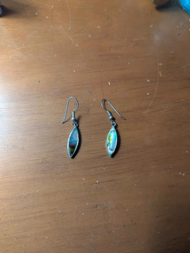 Unique Iridescent Earrings - 2 Pairs - photo 2