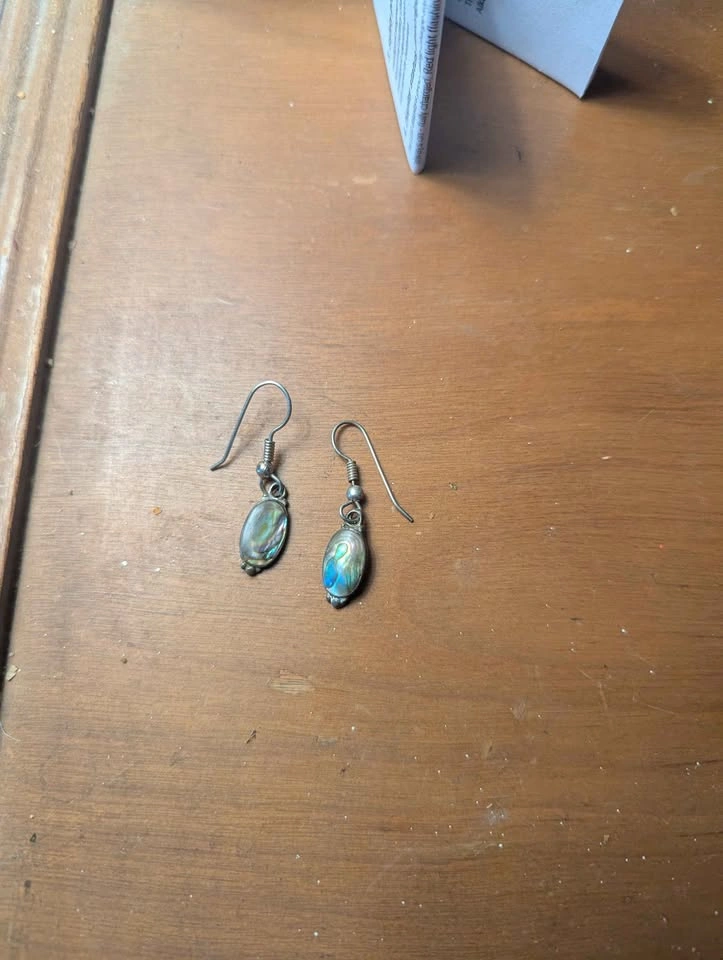 Unique Iridescent Earrings - 2 Pairs - photo 3