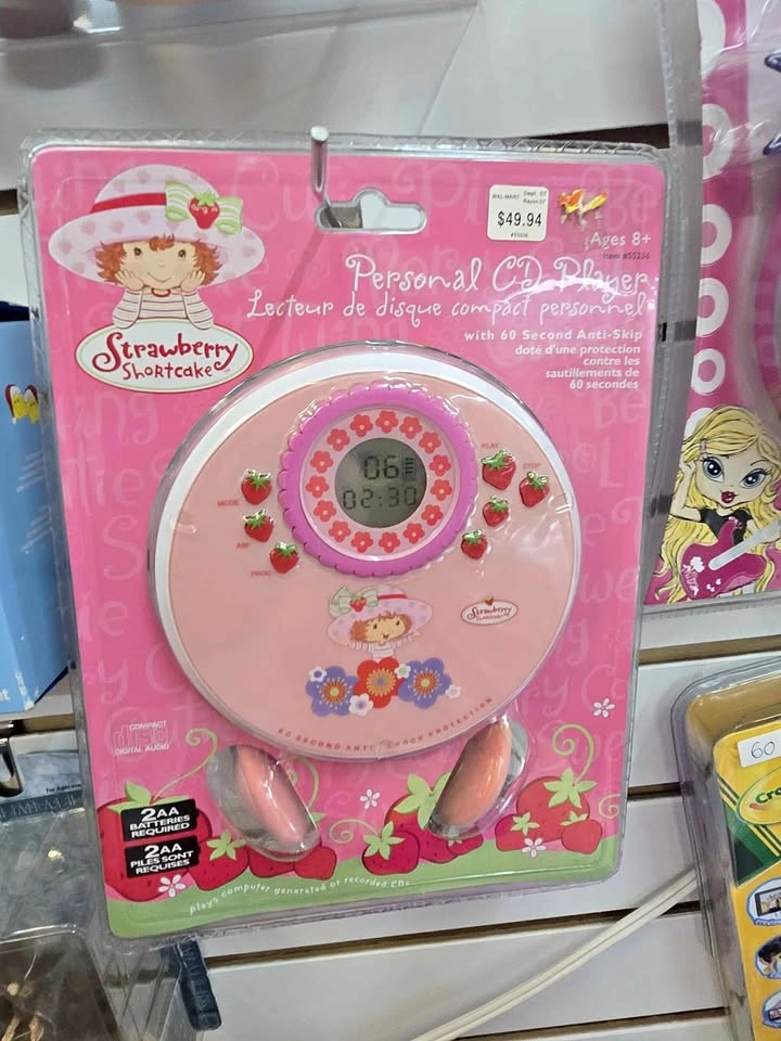 Strawberry Shortcake Personal CD Player