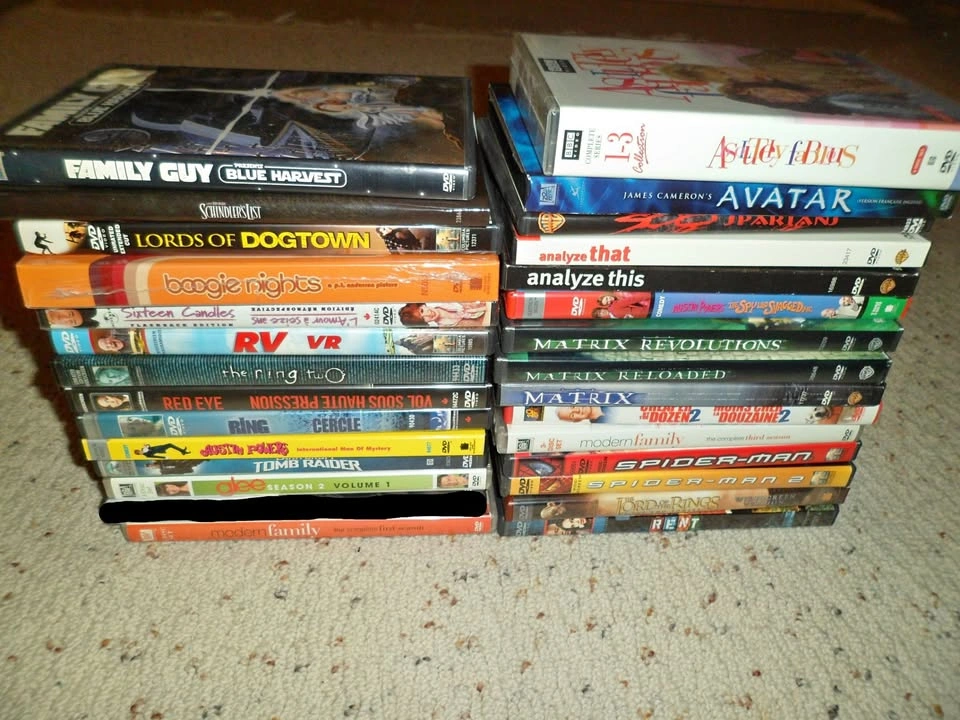 LOT of 54 DVD movies and TV shows #3
