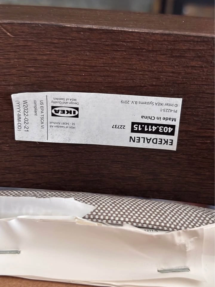 IKEA Ekedalen Kitchen Dining Set - photo 5