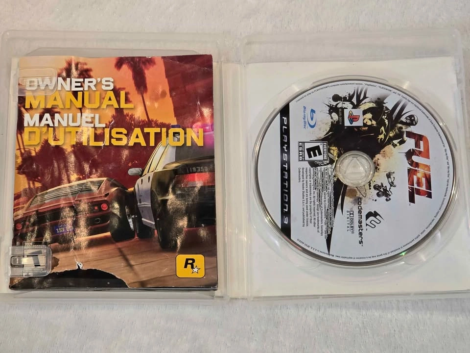 PS3 FUEL Codemasters Racing Game Complete - photo 3