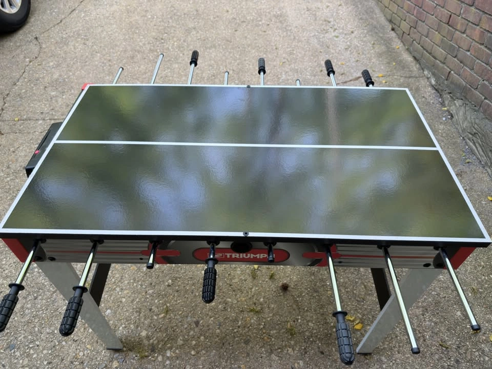 Triumph 4-in-1 Multi-Game Table – Hockey, Football, Ping Pong - photo 4