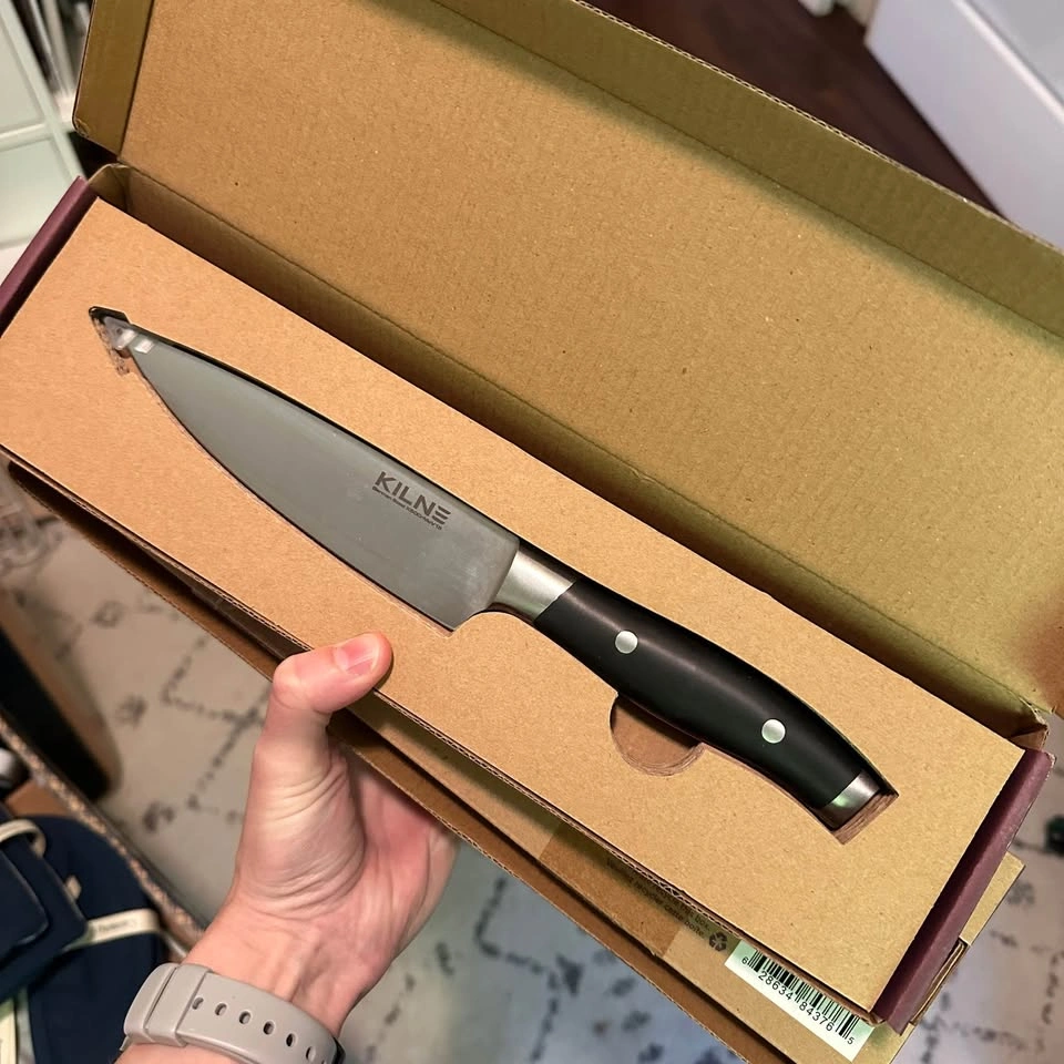 NEW Kilne German Stainless Steel Short Chef/Utility Knife - photo 2