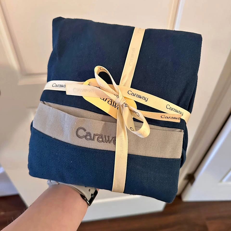 NEW Caraway Organic Cotton Apron with pocket