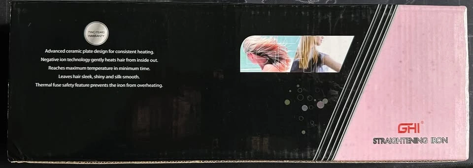 Professional Salon Styler Hair Straightening Iron – Brand New! - photo 4