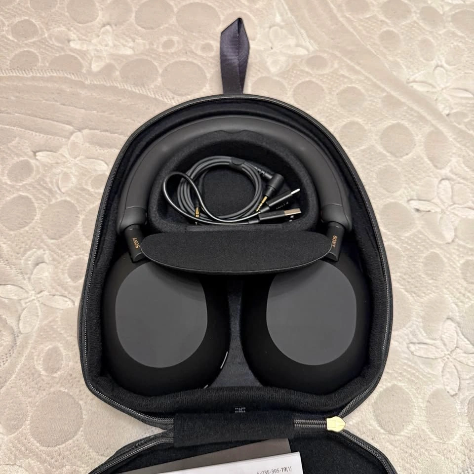 Sony WH-1000XM5 Wireless Noise Cancelling Headphones, Black