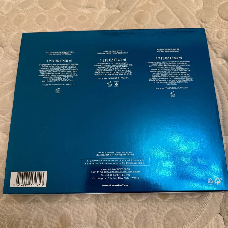 Davidoff Cool Water Gift Set for men, Brand New In Box - photo 2