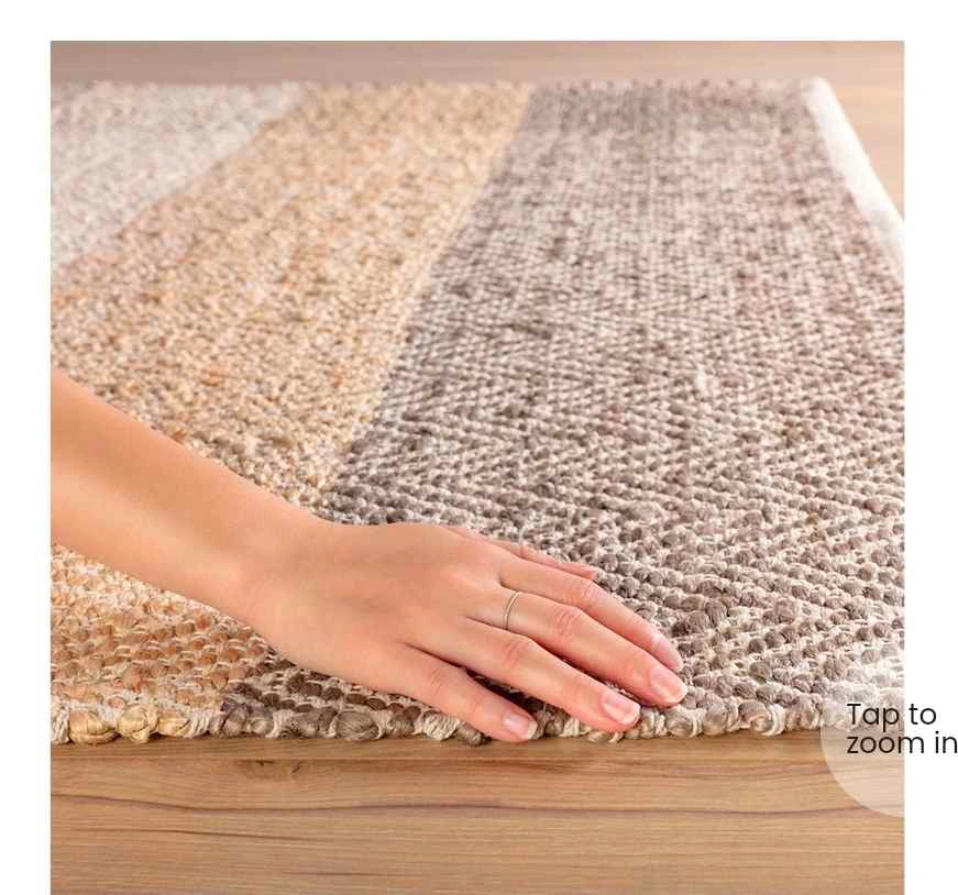 Brand new Endy Hand-Loomed Jute Rug 6'x9' - photo 4